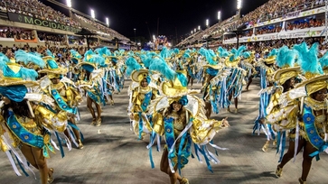 Dancers at Rio carnival